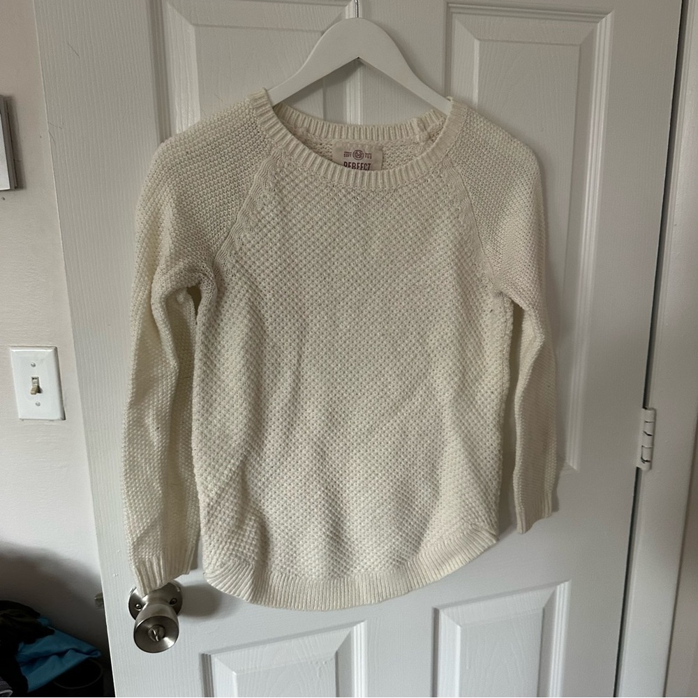 Cream Knit Sweater